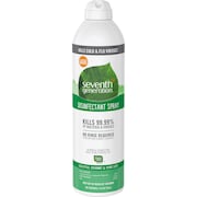 SEVENTH GENERATION Disinfectant Cleaner, 13.9 fl oz (0.4 quart) Eucalyptus Spearmint & Thyme, Clear SEV22981CT